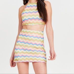 NWT Alena Mini Skirt Altar’d State Size Large